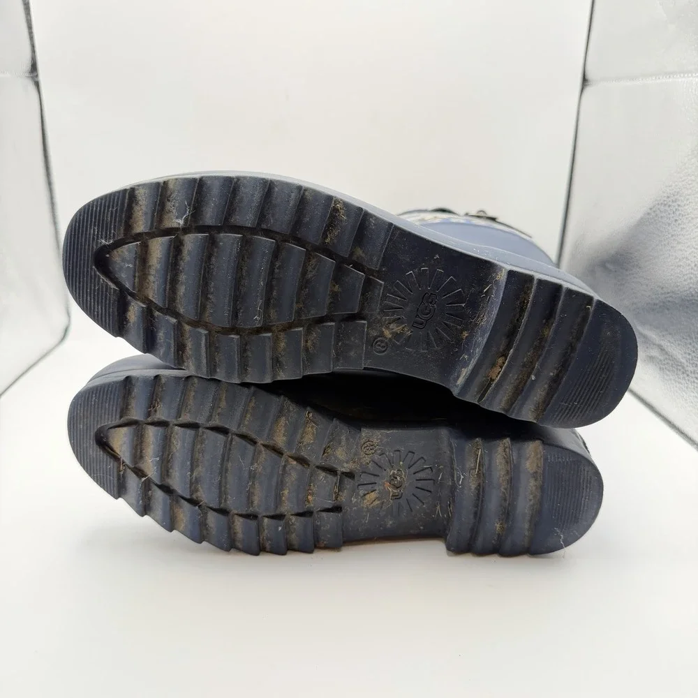 UGG AUSTRALIA 3460 Women's US 8‎ Sabene Blue Rubber Boots